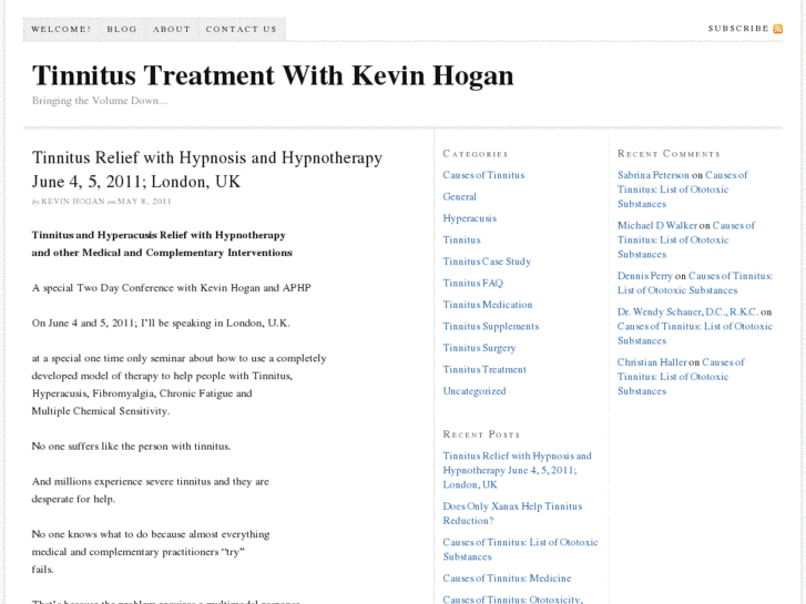 www.tinnitustreatmentwithkevinhogan.com