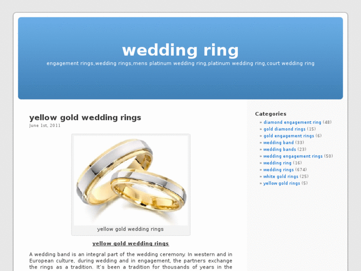 www.weddingringsite.net