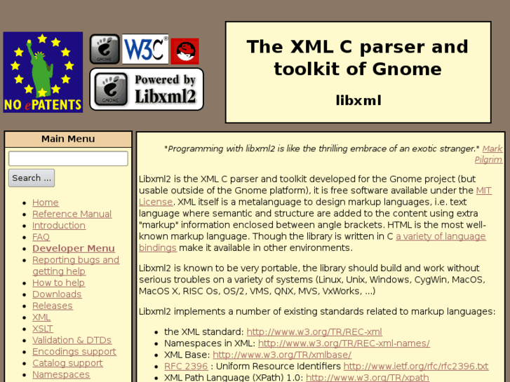www.xmlsoft.org