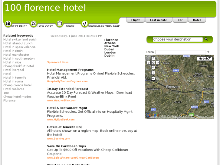 www.100-florence-hotel.com