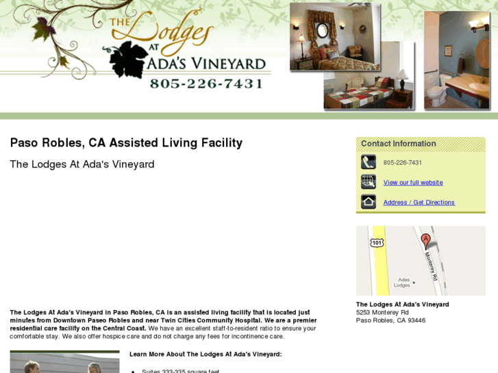 www.adaslodgesassistedliving.com