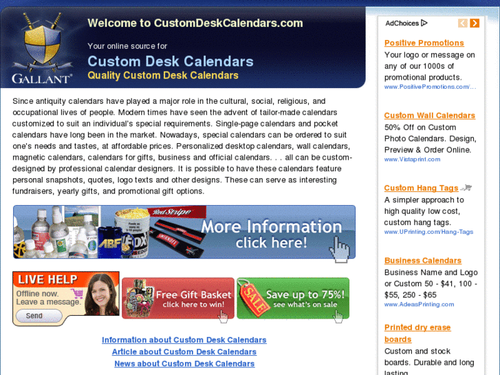 www.customdeskcalendars.com