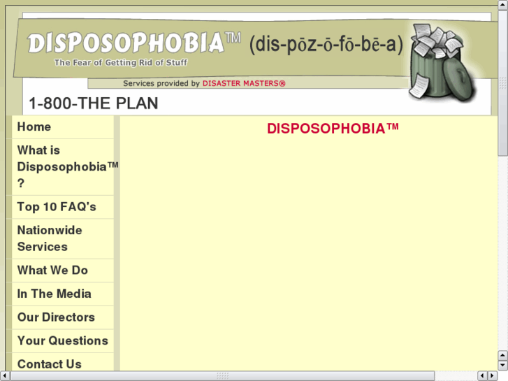 www.disposophobia.org