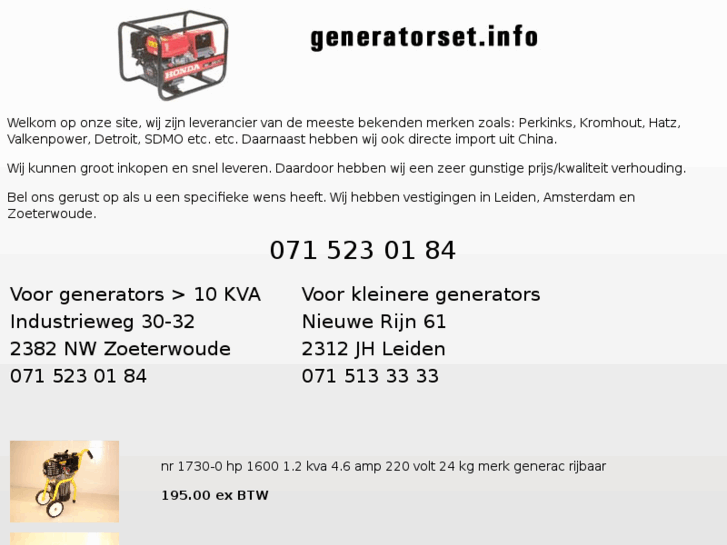 www.generatorset.info