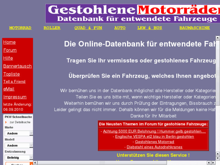 www.gestohlenefahrzeuge.com