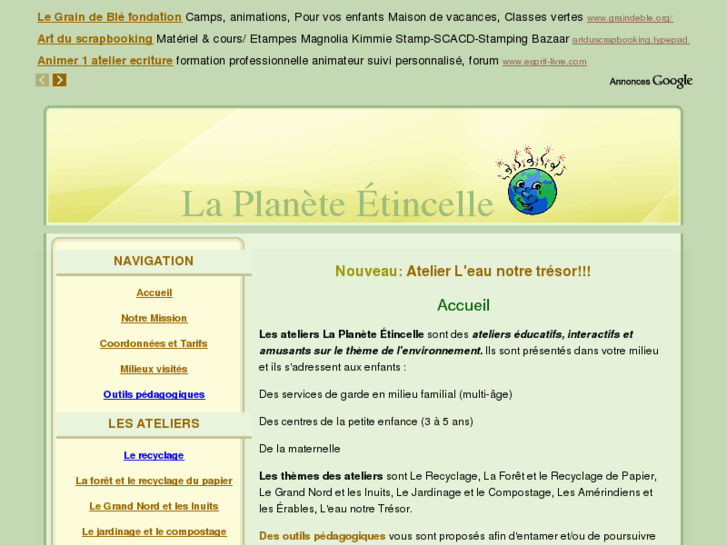 www.laplanete-etincelle.com