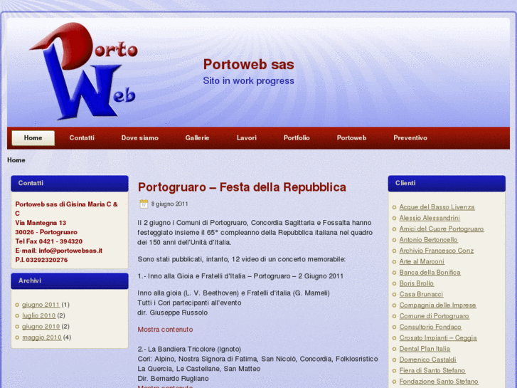 www.portowebsas.it