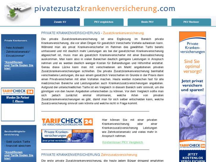 www.privatezusatzkrankenversicherung.com