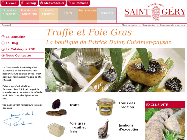 www.truffe-et-foie-gras.com