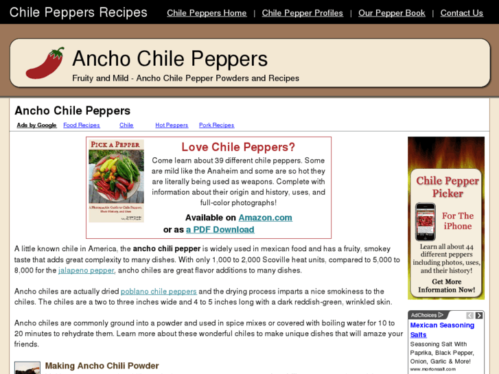 www.anchochilipeppers.com