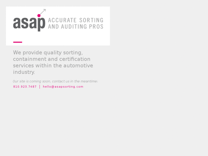 www.asapsorting.com
