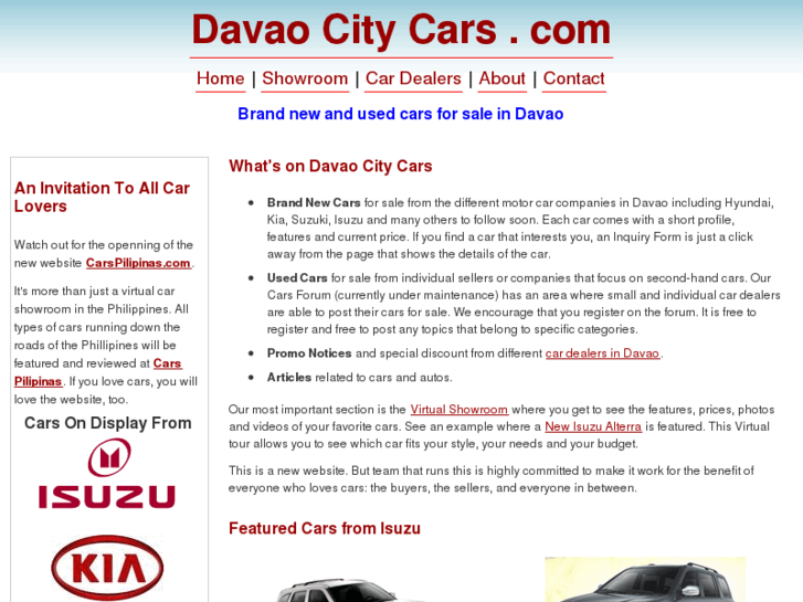 www.davaocitycars.com