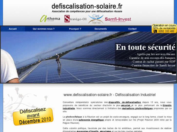 www.defiscalisation-solaire.fr