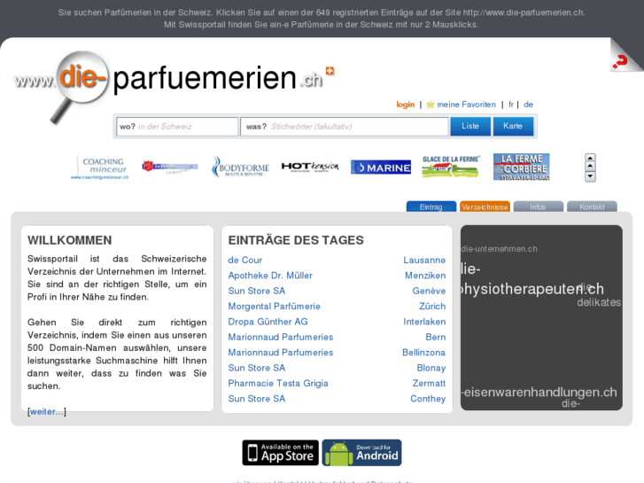 www.die-parfuemerien.ch