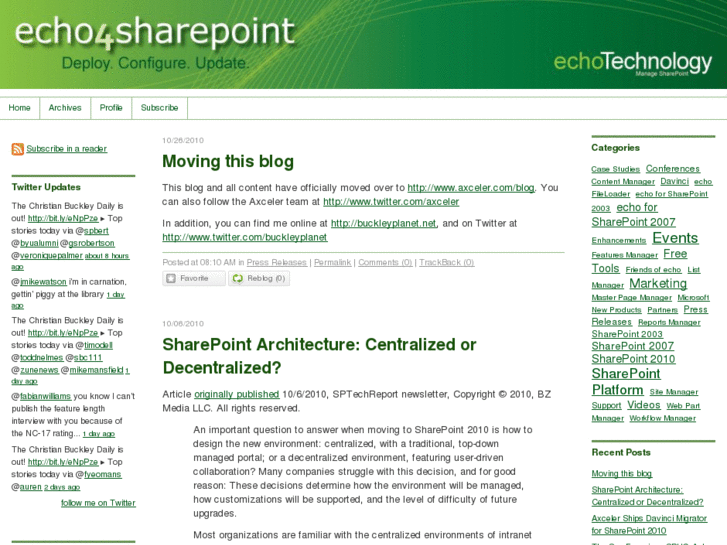 www.echo4sharepoint.com