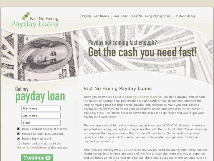 www.fastnofaxingpaydayloans.com