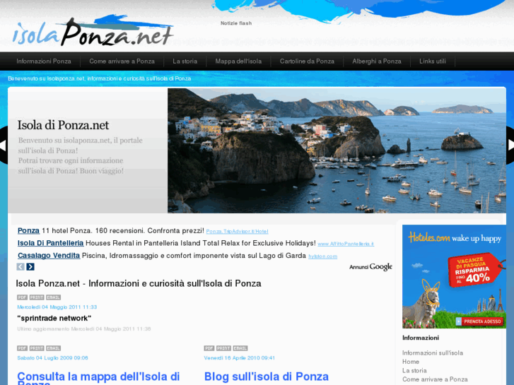 www.isolaponza.net