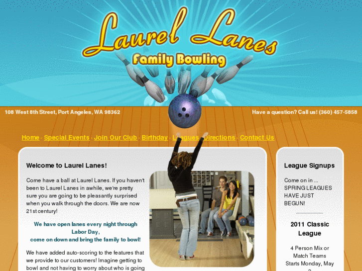 www.laurellanesbowling.com