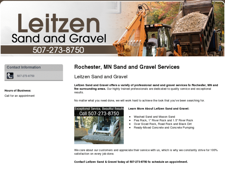 www.leitzensandandgravelrochester.com