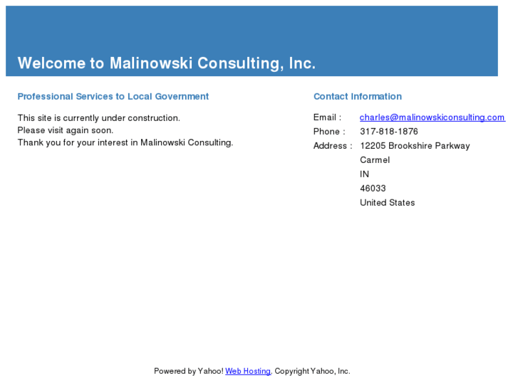 www.malinowskiconsulting.com