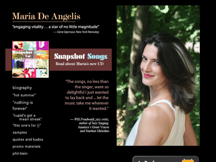 www.mariadeangelis.com