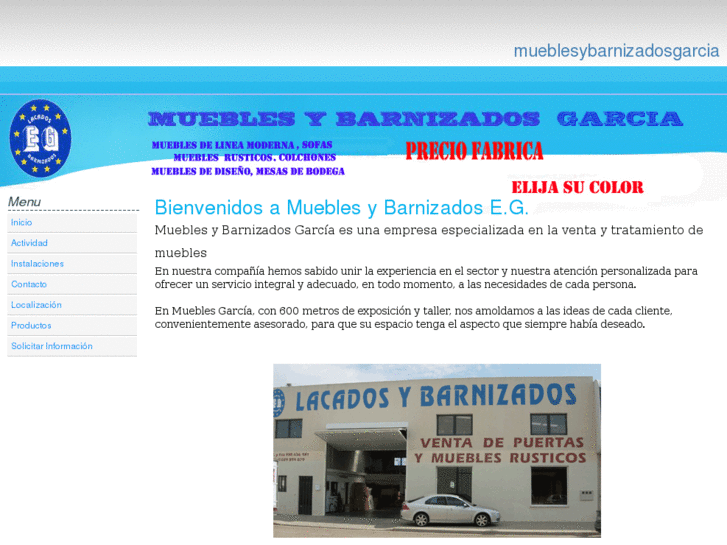 www.mueblesybarnizadosgarcia.com