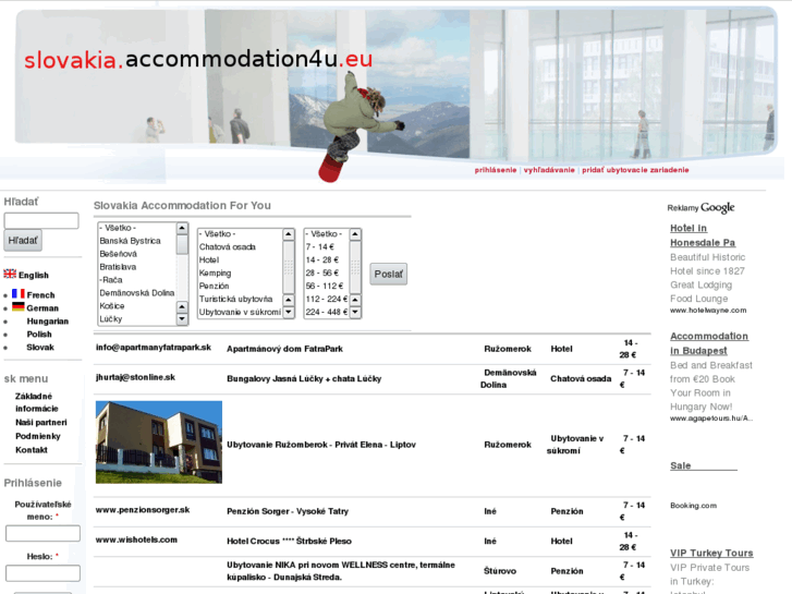 www.accommodation4u.eu
