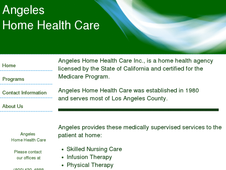 www.angeleshomehealthcare.com