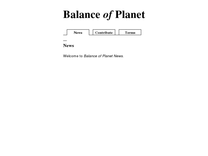 www.balanceofplanet.com