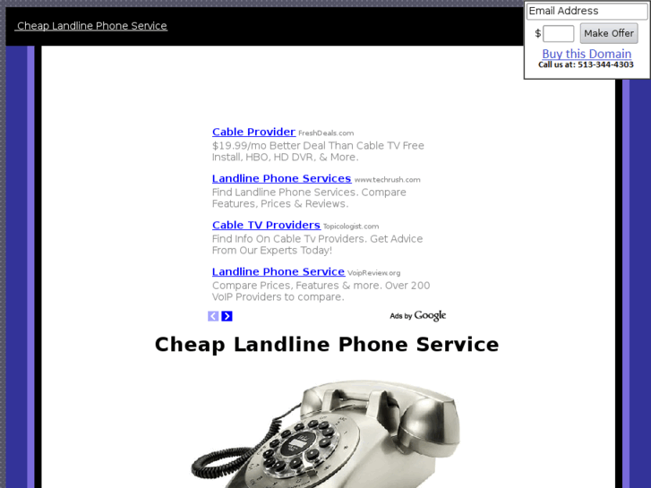 www.cheaplandlinephoneservice.com