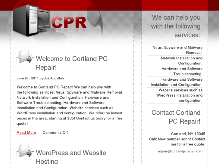 www.cortlandpcrepair.com