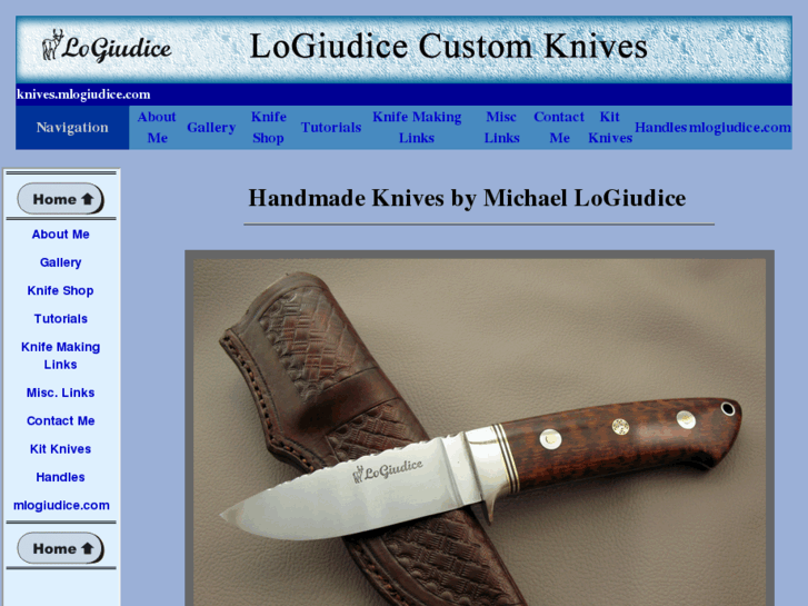 www.logiudicecustomknives.com