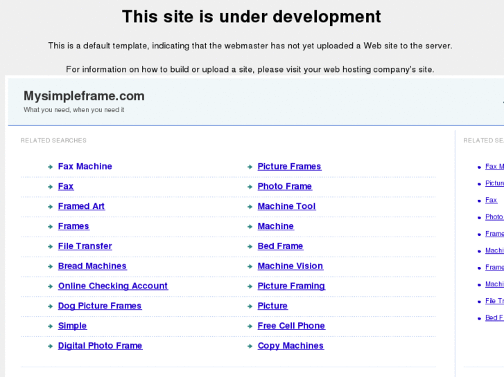 www.mysimpleframe.com