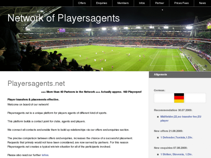 www.playersagents.net