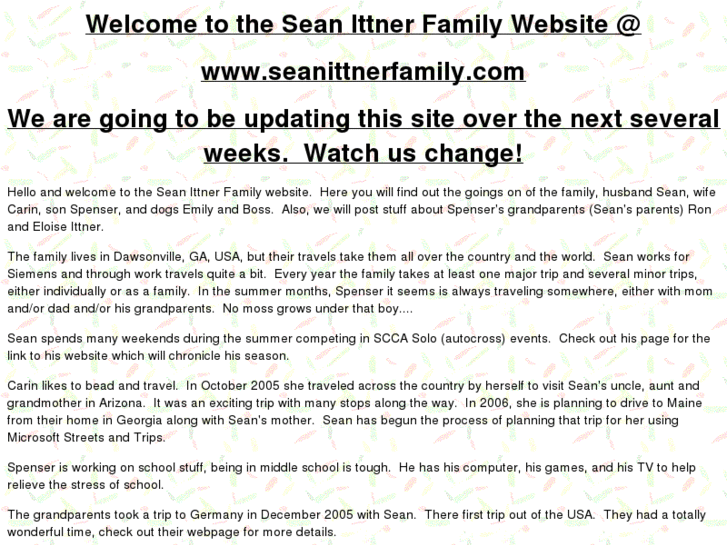 www.seanittnerfamily.com