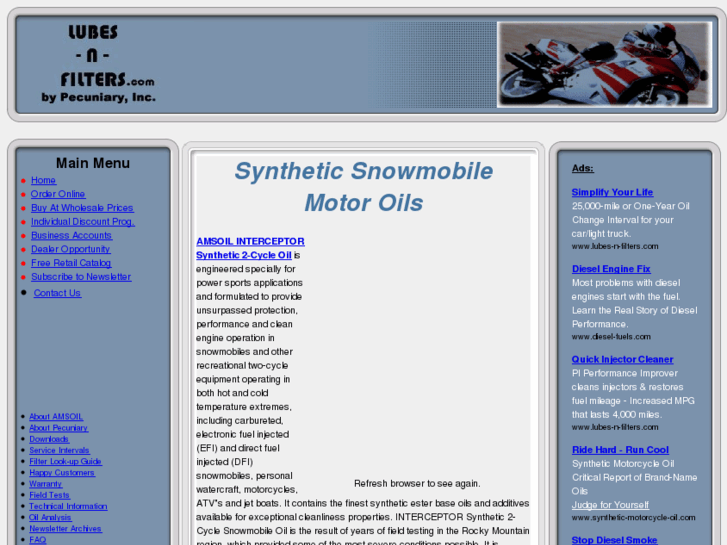 www.synthetic-snowmobile-oil.com