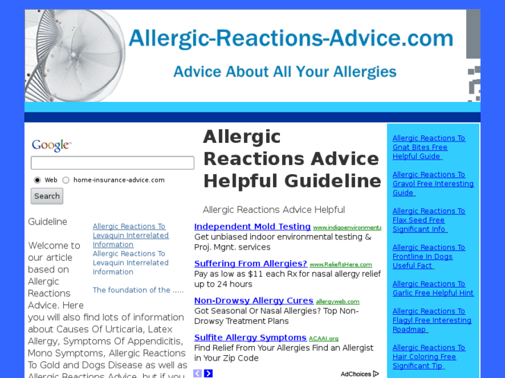 www.allergic-reactions-advice.com