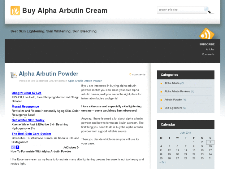 www.alphaarbutincream.com