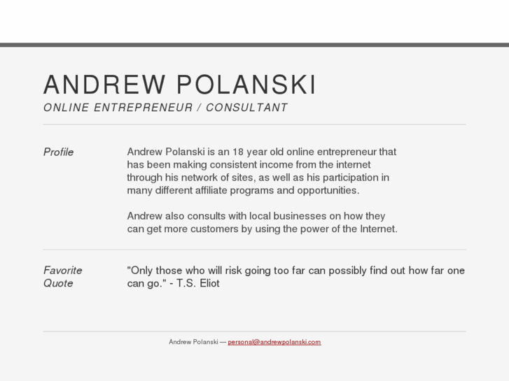 www.andrewpolanski.com