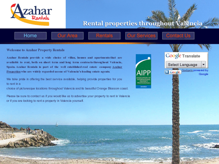 www.azaharrentals.com