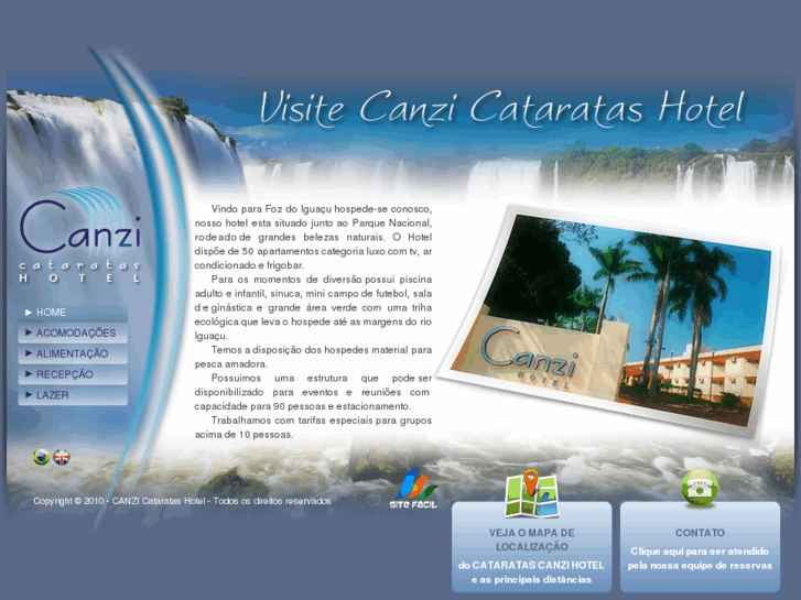 www.canzicataratashotel.com.br