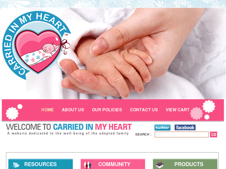 www.carriedinmyheart.com