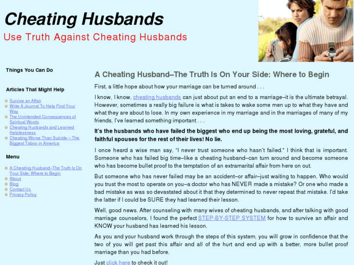 www.cheatingandhusbands.com