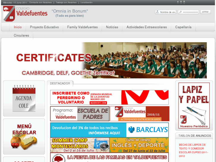 www.colegiovaldefuentes.es