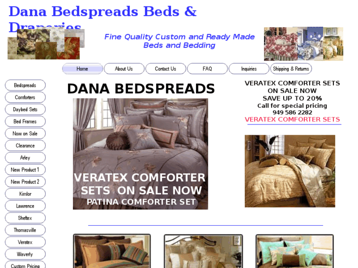 www.danabedspreads.com