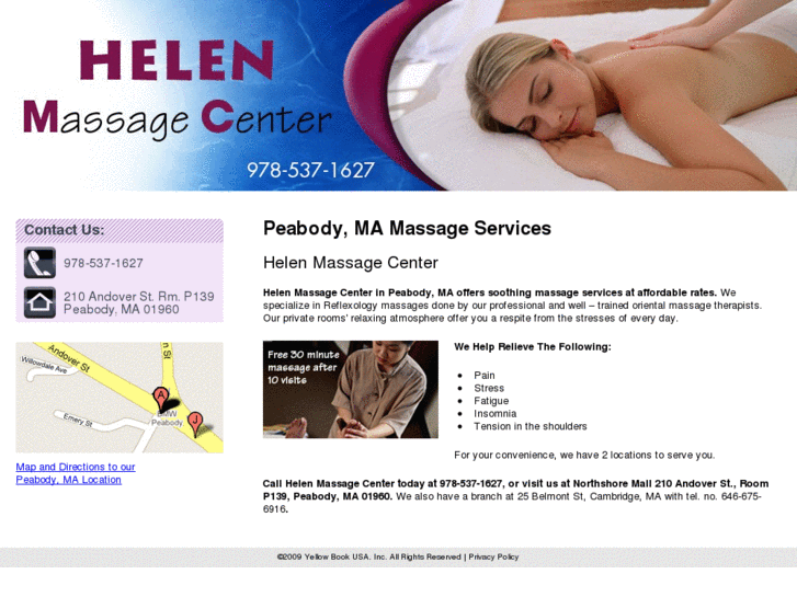 www.helenmassagecenter.com