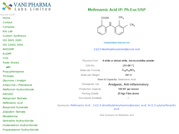 www.mefenamic-acid.com