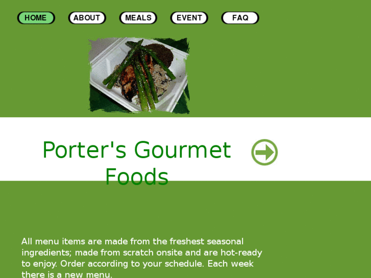 www.portersgourmetfoods.com