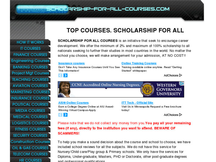 www.scholarship-for-all-courses.com