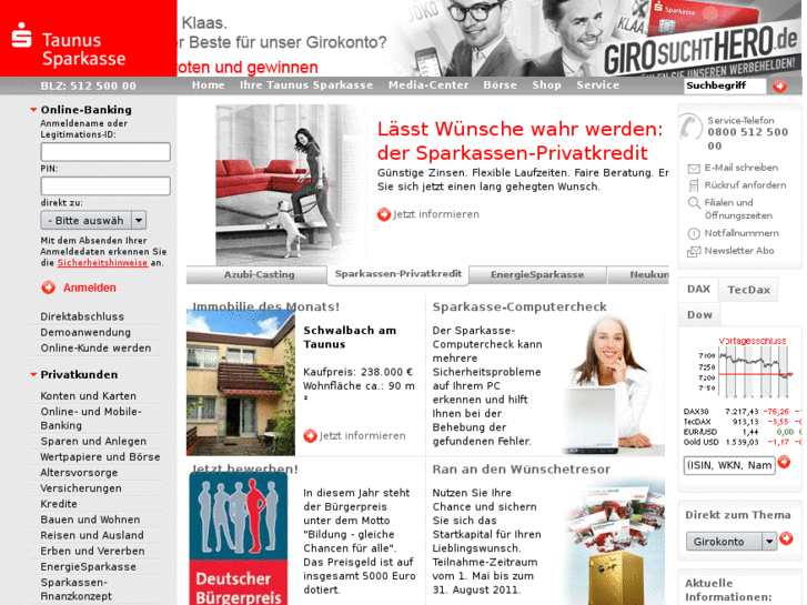 www.taunussparkasse.de